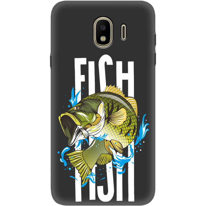 Черный чехол Uprint Samsung J400 Galaxy J4 2018 Fish