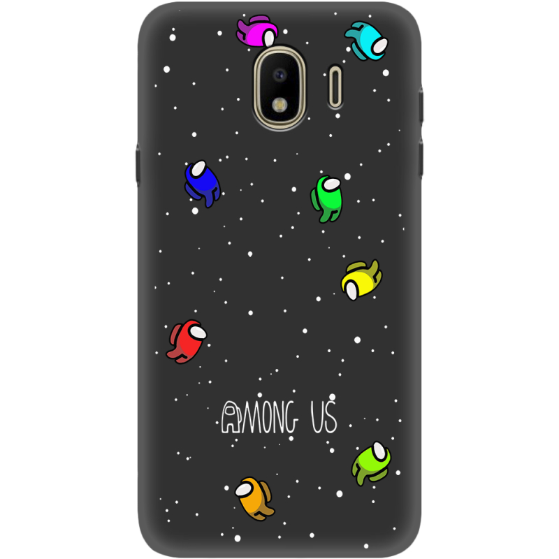 Черный чехол Uprint Samsung J400 Galaxy J4 2018 Among Us Invisible