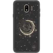 Черный чехол Uprint Samsung J400 Galaxy J4 2018 Moon
