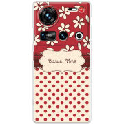 Чохол BoxFace Nubia Z70 Ultra Именной Polka Dots