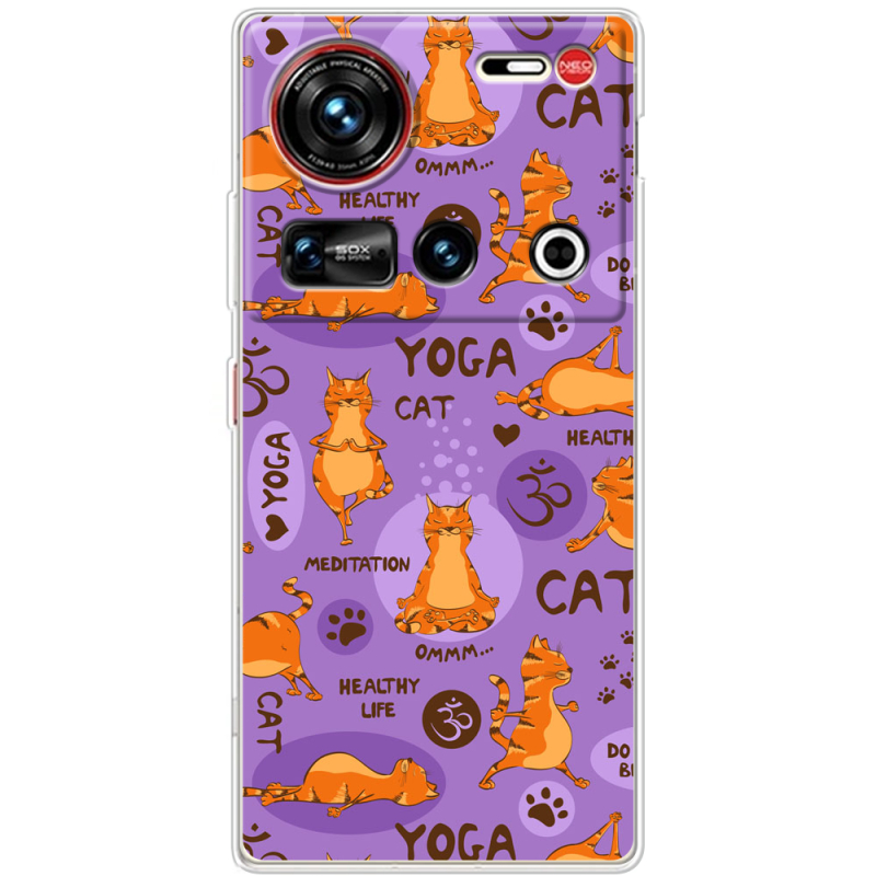 Чохол BoxFace Nubia Z70 Ultra Yoga Cat