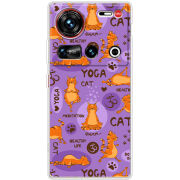 Чохол BoxFace Nubia Z70 Ultra Yoga Cat