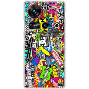 Чохол BoxFace Nubia Z70 Ultra Multicolored Inscriptions