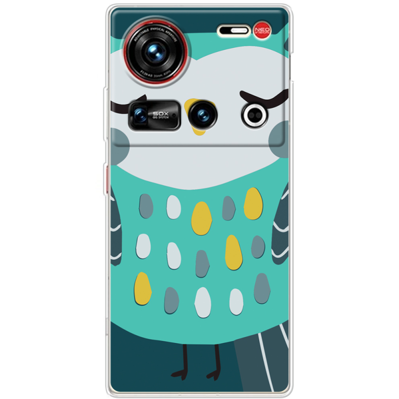 Чохол BoxFace Nubia Z70 Ultra Green Owl