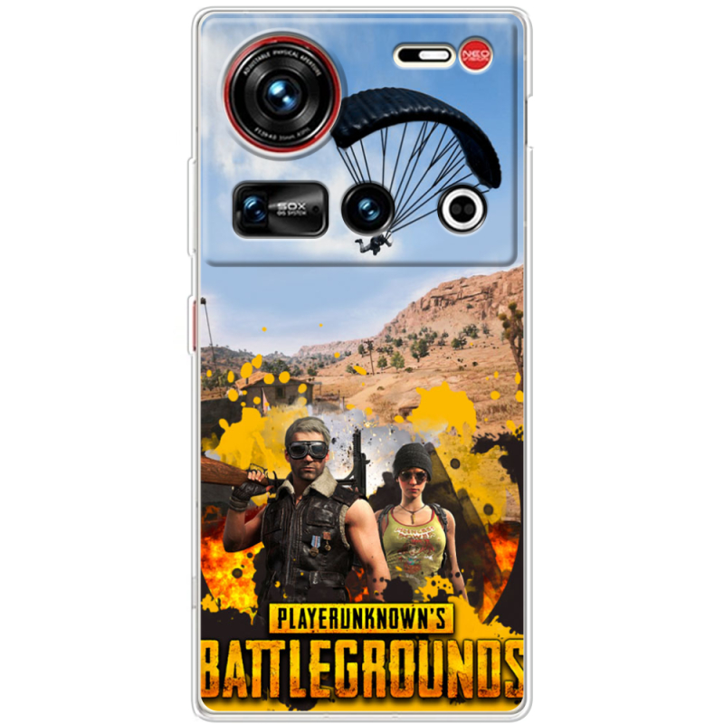 Чохол BoxFace Nubia Z70 Ultra Pubg parachute