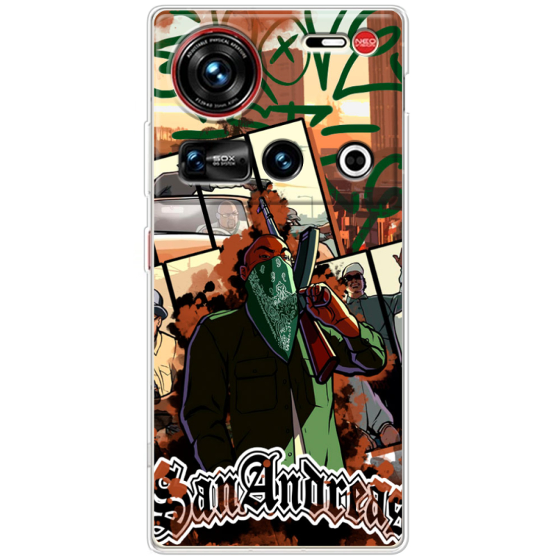 Чохол BoxFace Nubia Z70 Ultra GTA San Andreas
