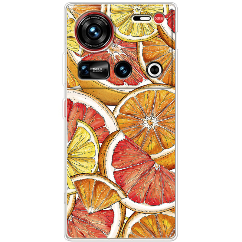 Чохол BoxFace Nubia Z70 Ultra Citrus Pattern
