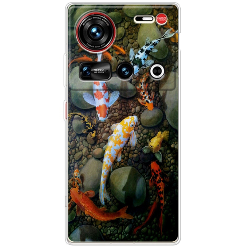 Чохол BoxFace Nubia Z70 Ultra Underwater Koi