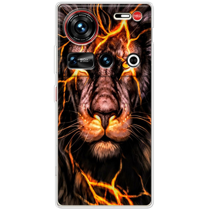 Чохол BoxFace Nubia Z70 Ultra Fire Lion