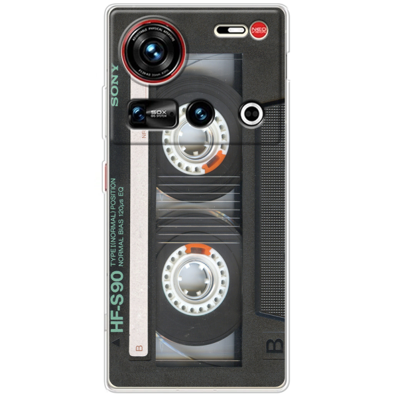 Чохол BoxFace Nubia Z70 Ultra Старая касета