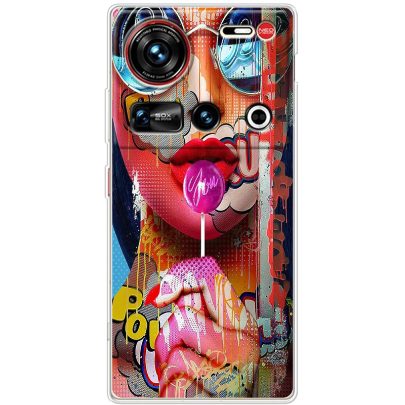 Чохол BoxFace Nubia Z70 Ultra Colorful Girl