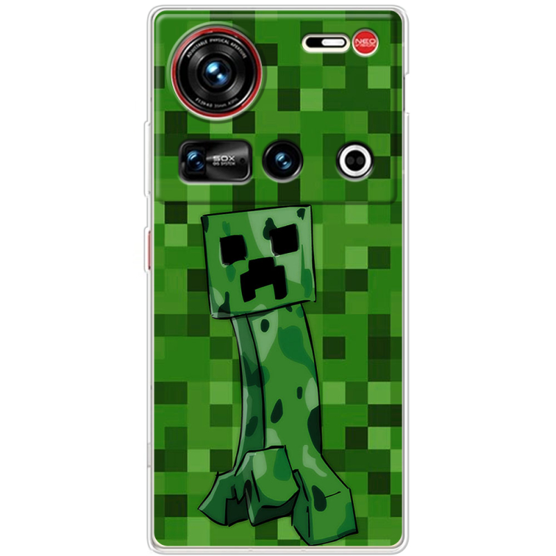 Чохол BoxFace Nubia Z70 Ultra Minecraft Creeper