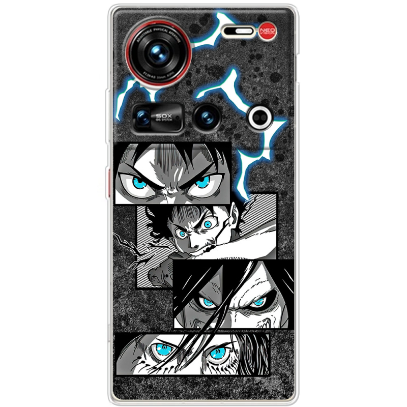 Чохол BoxFace Nubia Z70 Ultra Eren Yeager Transformation