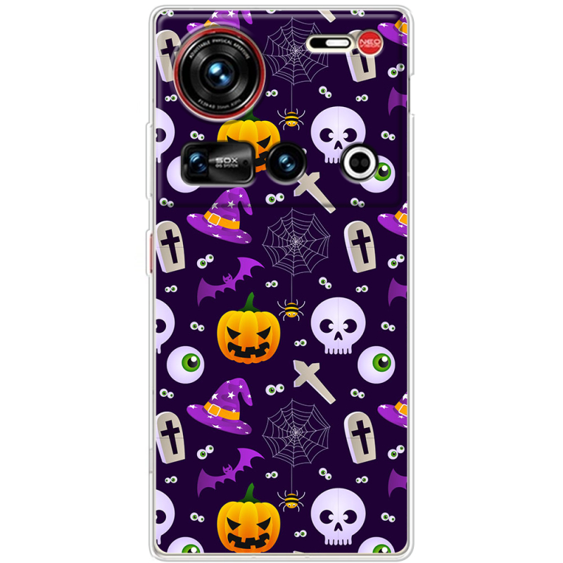 Чохол BoxFace Nubia Z70 Ultra Halloween Purple Mood