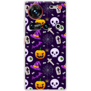 Чохол BoxFace Nubia Z70 Ultra Halloween Purple Mood