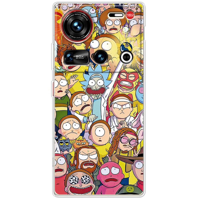 Чохол BoxFace Nubia Z70 Ultra Rick and Morty