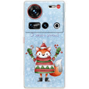 Чохол BoxFace Nubia Z70 Ultra Fox З новим роком!