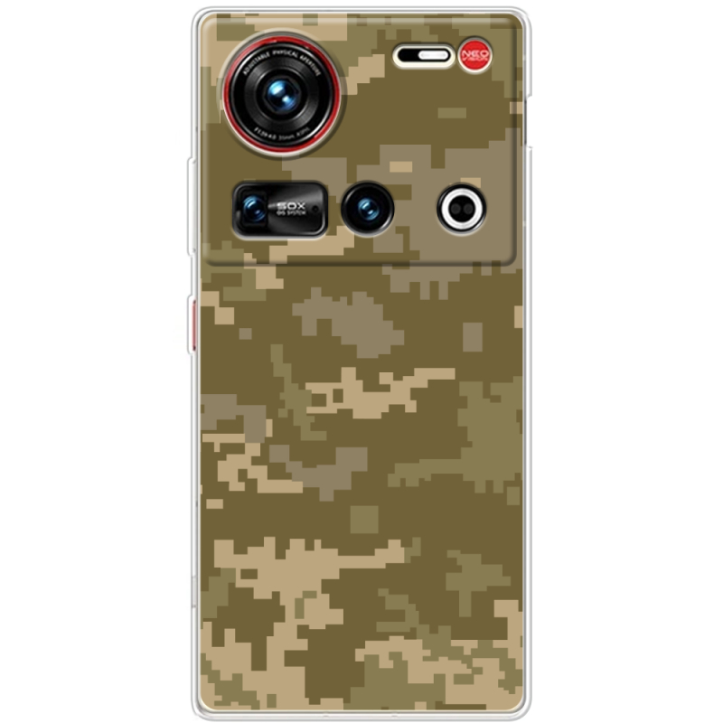 Чохол BoxFace Nubia Z70 Ultra Камуфляж ЗСУ