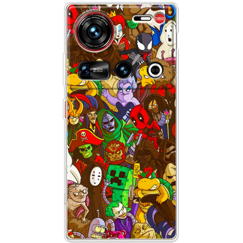 Чохол BoxFace Nubia Z70 Ultra Злодеи