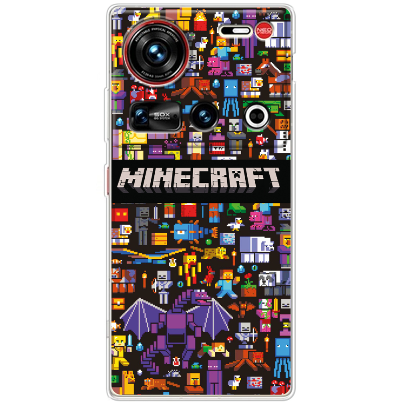 Чохол BoxFace Nubia Z70 Ultra Minecraft Mobbery