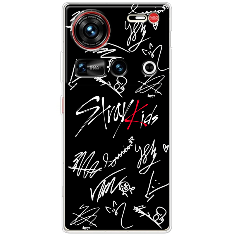Чохол BoxFace Nubia Z70 Ultra Stray Kids автограф