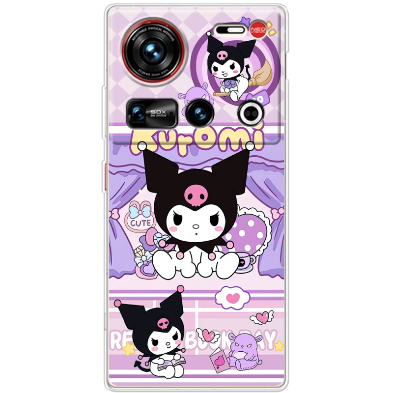 Чохол BoxFace Nubia Z70 Ultra Милі пустощі Kuromi