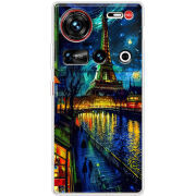 Чохол BoxFace Nubia Z70 Ultra Сяйво над Парижем