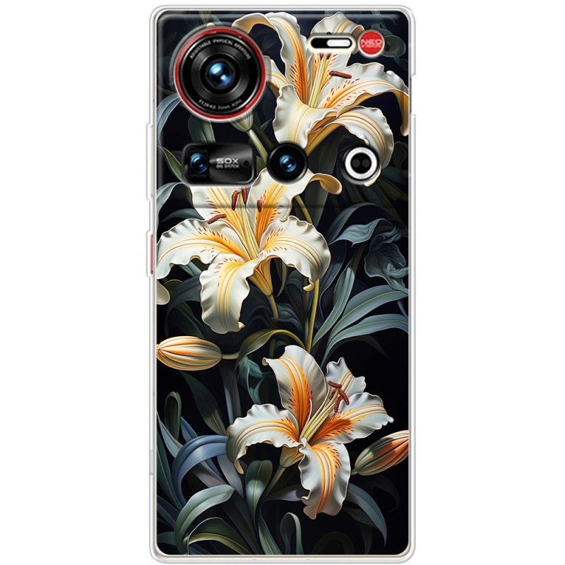 Чохол BoxFace Nubia Z70 Ultra Сяйво цвіту ночі