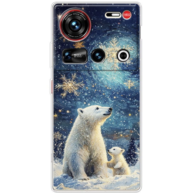 Чохол BoxFace Nubia Z70 Ultra Північні ведмеді