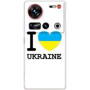 Чохол BoxFace Nubia Z70 Ultra I love Ukraine