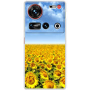 Чохол BoxFace Nubia Z70 Ultra Подсолнухи