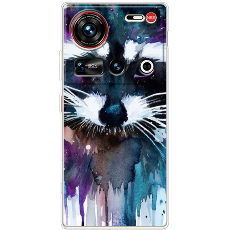 Чохол BoxFace Nubia Z70 Ultra Акварельный енот