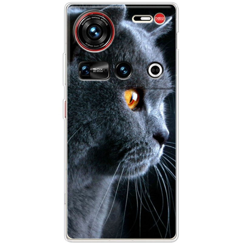Чохол BoxFace Nubia Z70 Ultra English cat
