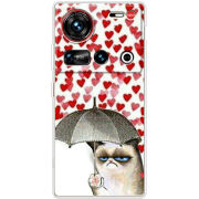 Чохол BoxFace Nubia Z70 Ultra Raining Hearts
