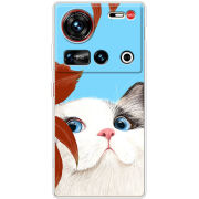 Чохол BoxFace Nubia Z70 Ultra Wondering Cat