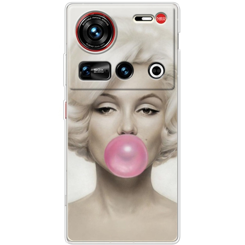 Чохол BoxFace Nubia Z70 Ultra Marilyn Monroe Bubble Gum