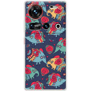 Чохол BoxFace Nubia Z70 Ultra Flying Elephants