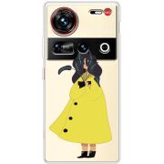 Прозорий чохол BoxFace Nubia Z70 Ultra Just a Girl