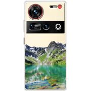 Прозорий чохол BoxFace Nubia Z70 Ultra Green Mountain