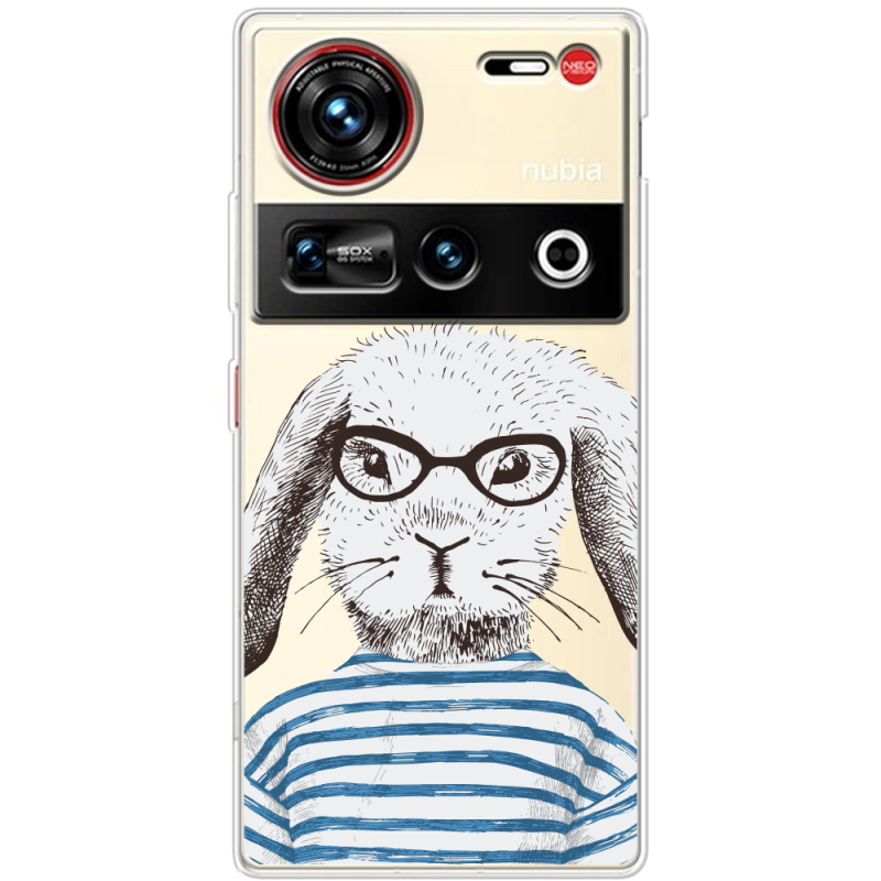 Прозорий чохол BoxFace Nubia Z70 Ultra MR. Rabbit