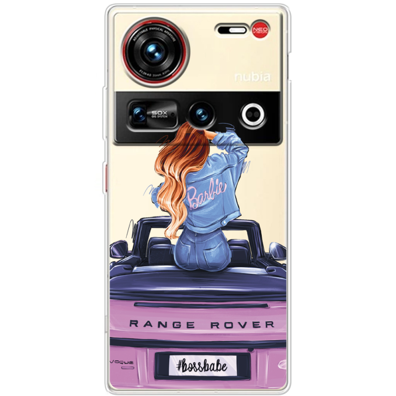 Прозорий чохол BoxFace Nubia Z70 Ultra Boss Babe