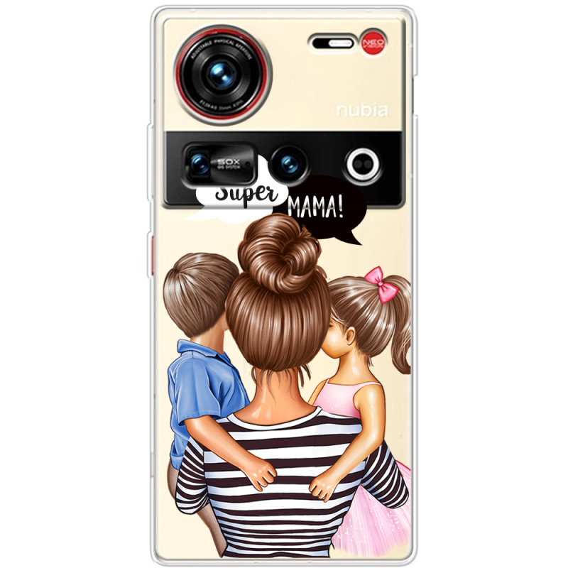 Прозорий чохол BoxFace Nubia Z70 Ultra Super Mama