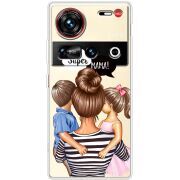 Прозорий чохол BoxFace Nubia Z70 Ultra Super Mama