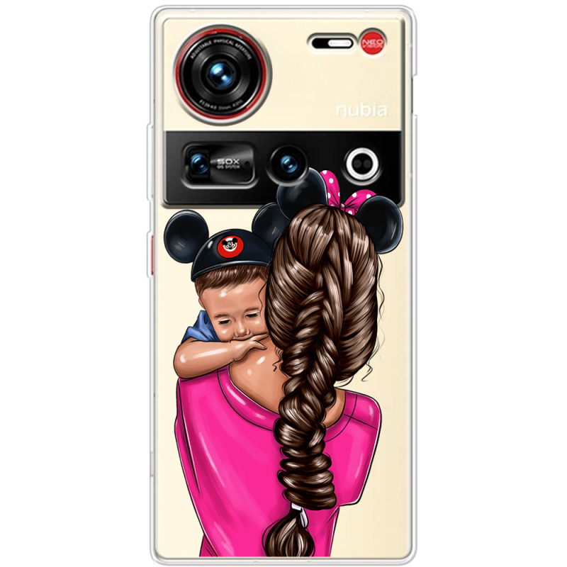 Прозорий чохол BoxFace Nubia Z70 Ultra Mouse Mommy
