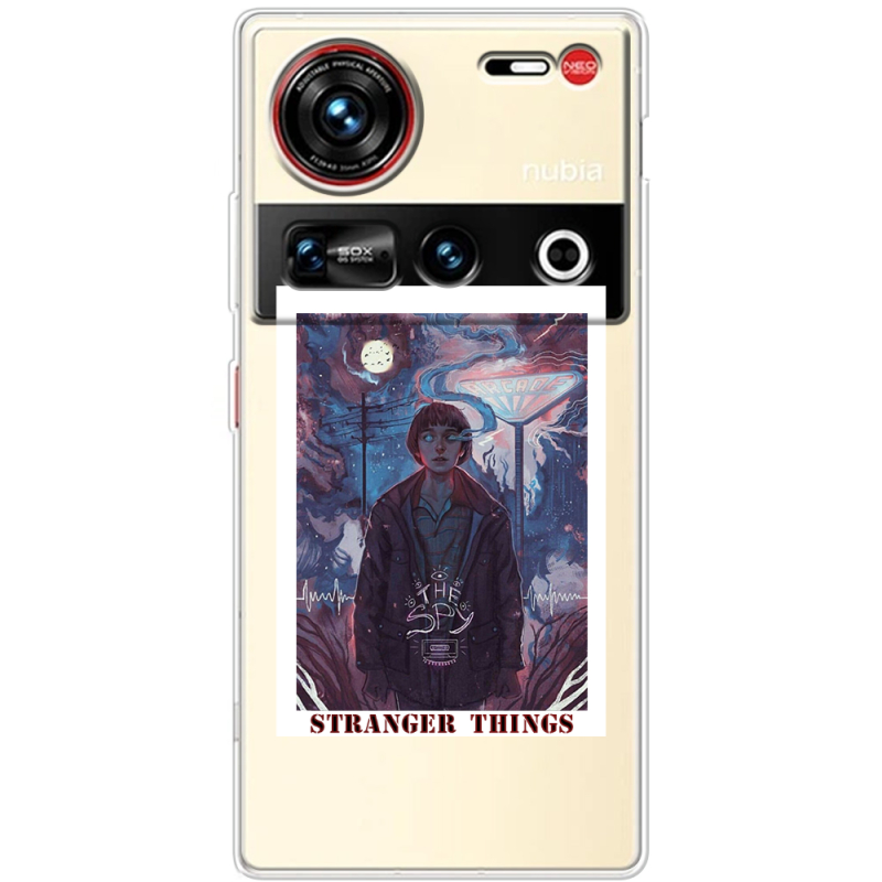 Прозорий чохол BoxFace Nubia Z70 Ultra Stranger Things