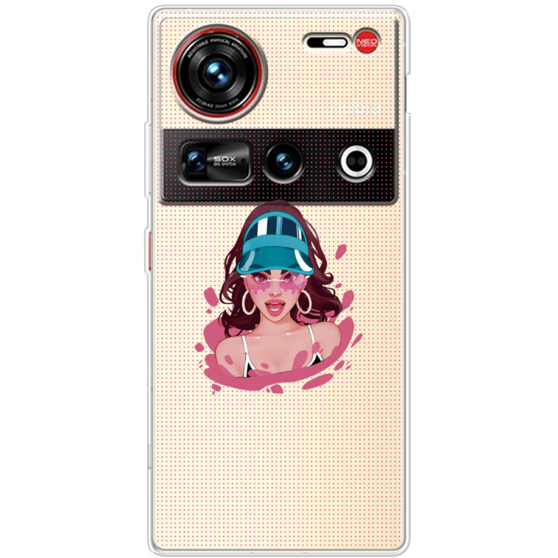 Прозорий чохол BoxFace Nubia Z70 Ultra Selena Gomez