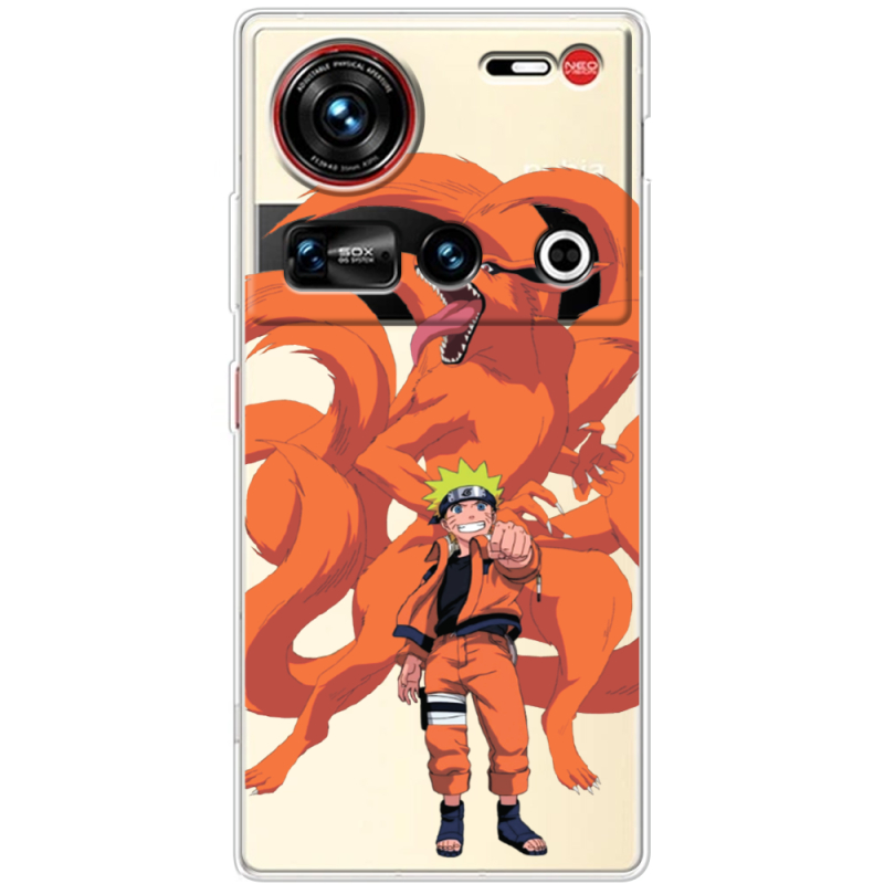 Прозорий чохол BoxFace Nubia Z70 Ultra Naruto and Kurama