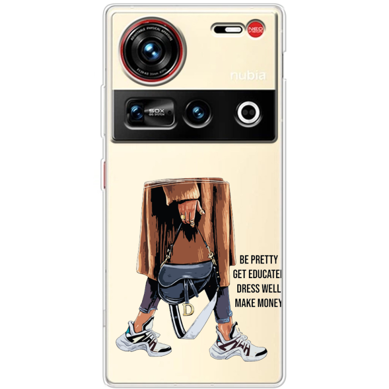 Прозорий чохол BoxFace Nubia Z70 Ultra Motivation