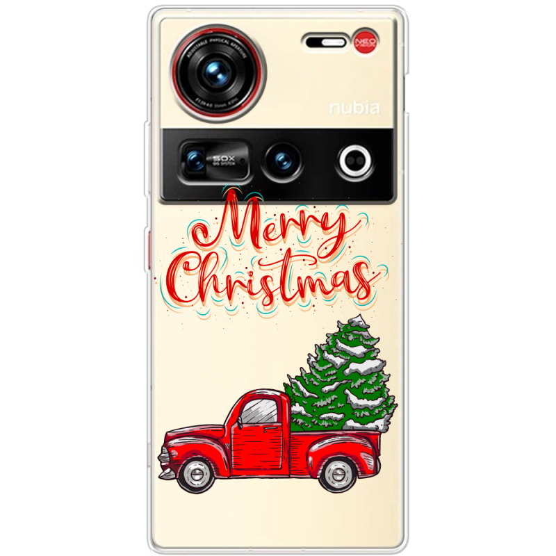 Прозорий чохол BoxFace Nubia Z70 Ultra Holiday Car