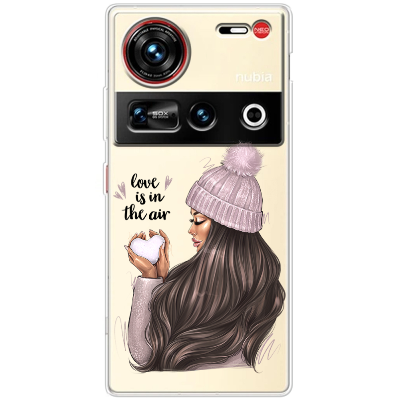 Прозорий чохол BoxFace Nubia Z70 Ultra love is in the air